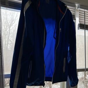 Ralph Lauren Blue Windbreaker with White Details